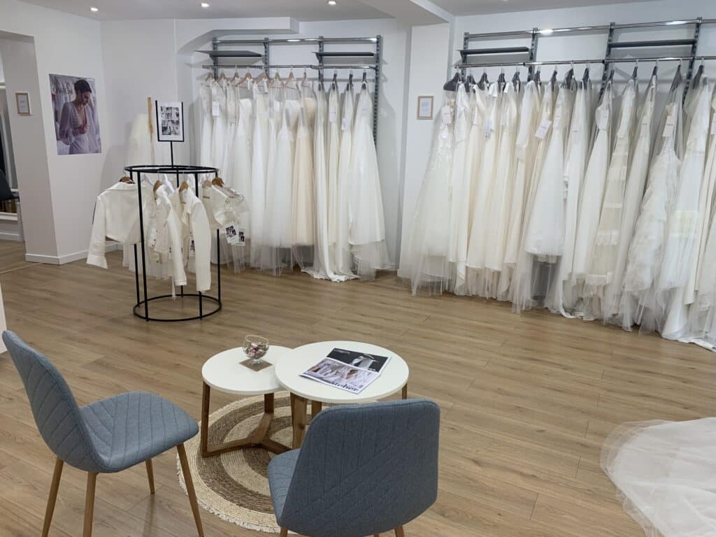 Boutique de robes de mariée à Calais