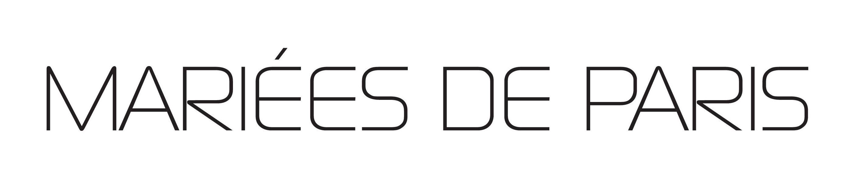 logo de la marque de robes de mariée Mariées de Paris