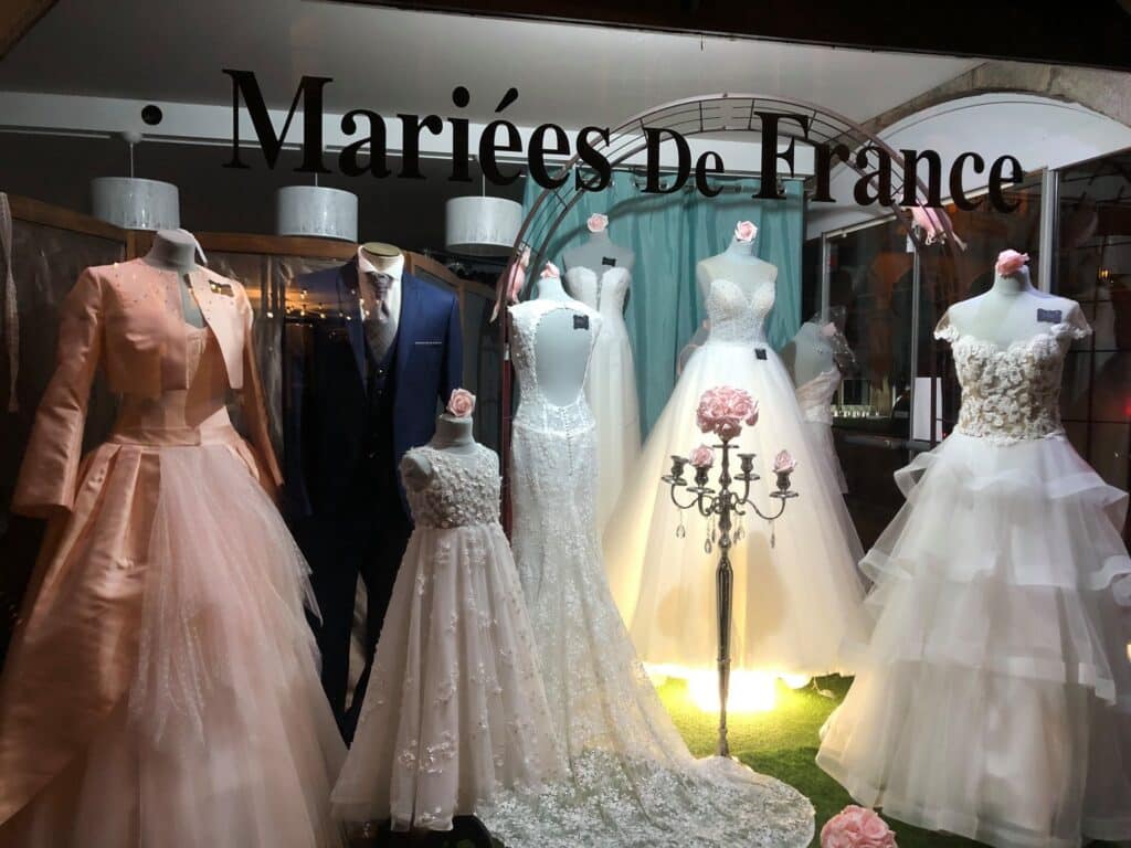 Boutique de robes de mariée à Besançon